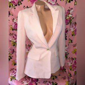 STATE Pink Tailored Blazer for Formal Wear sexy 4 career work dress